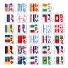 Balacoo 116pcs Flag Stickers Patriotic Temporary 4th of July Party Supplies Stickers for Kids Bulk Independence Day Stickers USA The Face Chinese Flag Child Transfer Stickers, S1203A41F5G