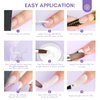 Saviland Acrylic Nail Kit with Drill: Clear/Pink/White Beginner Nail Kit Acrylic Set & Nail Drill Kit Acrylic Nail Brush Cuticle Oil for Professional Nail Extension Home DIY Easy to Use Acrylic Kit