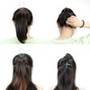iFlyMars Hair Accessories Set: Foam Bun Shapers, French Twist Clip, Snap Buns, Elastic Bands, Hair Pins (Blonde)