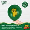 Treasures Gifted Officially Licensed Wild Kratts Birthday Party Supplies - 24 Pack Wild Kratts Balloons Latex - Wild Kratts Birthday Decoration - 12in Happy Birthday Balloons Orange, Green & White