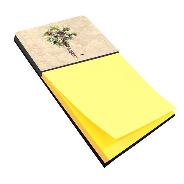 Caroline's Treasures 8481SN Palm Tree Refillable Sticky Note Holder or Postit Note Dispenser, 3.25 by 5.5", Multicolor