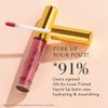 Oh-So-Luxe Liquid Tinted Lip Balm, Hydrating & Nourishing Tinted Lip Oil for dry dark lips, results in Soft & Glowing Lips, Moisturizing, Non-Sticky Mauve Pink Shade - 0.10 Fl Oz - RAS LUXURY OILS