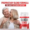 (2 Pack) GlucoSense – Official GlucoSense Capsules, Glucosense Pills Support Advanced Blood Formula Supplement, All Natural Premium Health & Wellness - Maximum Strength, 120 Capsules for 2 Months