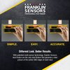 Franklin Sensors ProSensor M210 Stud Finder with 13-Sensors, Wood & Metal Stud Detector/Wall Scanner, Live Wire Detection