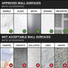 Questech Decor Corner Shower Shelf, Retrofit Shower Corner Shelf for Tiled Shower Walls, Bathroom Storage, 8 Inch Geo Flatback Shower Caddy Oil Rubbed Bronze Finish