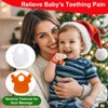 Christmas Baby Teething Ring Toys – Santa Claus & Reindeer Teethers for Newborns, Infants & Toddlers – Sensory Chew Bracelet for Teething Relief – Perfect Baby’s First Christmas Basket Stuffers