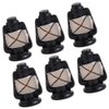 Dollhouse Miniature Lantern, 6pcs Mini Kerosene Lamp Light Fairy Garden Figurine Micro Landscape Ornament for Doll Gardening Succulent Patio Plants Pot