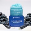 Sugaring NYC Moisturizing and Exfoliating Signature Body Scrub - Silky Smooth Skin and Ingrown Hair Prevention (Sweet Blueberry)