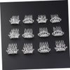 BIUDECO 48 Pcs Hair Clips for Rhinestone Hair Accessories Hair Accessories for Girls Barrettes for Girls Girl Hair Clips Little Girl Tiaras for Women Crown Miss Fashionable and Cute Comb