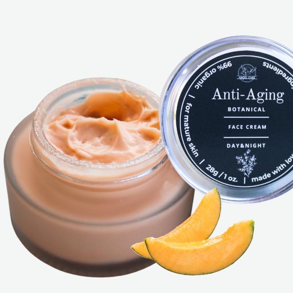 Care Melon All Natural Anti Aging Face Moisturizer for Women | Peptide Complex | Brightening Whipped Wrinkle Cream with Bio Retinol & Collagen | Refrigerated