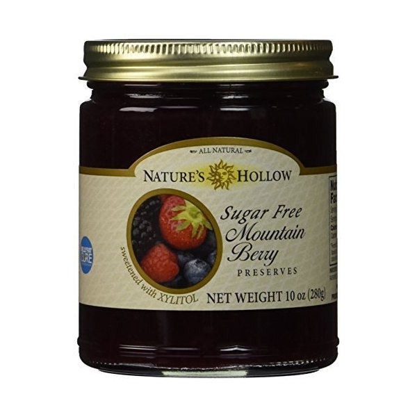 Nature's Hollow Mountain Berry Jam 10 Ounces by Nature's Hollow