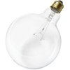 Satco S3013 100-Watt G40 Incandescent Light Bulb, Clear, 4000 Average Rated Hours, 1150 Lumens, Medium Base, 2700K CCT (Kelvin), 100 CRI, Dimmable, 120 Volt