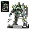 HIGH GODO Thunder Mech Building Model Toy for Kids,Cool Joint Movable Mech Display Set with Exclusive Display Stand, Birthday Gifts for Boys 8-12（456PCS）