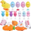 Shitailu 24 PCS Easter Jumping Popper and Wind Up Toys for Kids Gift Boys Girls Toddlers Easter Goodie Bag and Basket Stuffers Egg Fillers Gifts Hunt Party Favors (Easter Toys)