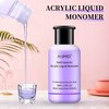 AIJIMEI Acrylic Monomer Liquid 40ml/1.35fl.oz Monomer Acrylic Nail Liquid Nail Extension Professional Acrylic Nail Monomer Liquid for Nail Art for Beginner DIY and Salon