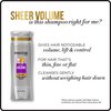 Pantene Pro V Sheer Volume Hair Shampoo, Thick & Full Body, 20.1 Oz