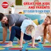 BRAINS UP Classic Twist Poses Floor Game, FunKidz Giant Mat Party Games for Kids Adults Bigger Size Family Indoor and Outdoor Activity for Boys Girls Gift