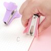 ZZTX 3 PCS Staple Remover Staple Puller Removal Tool for School Office Home 3 Pack (Pink, Blue, Purple)