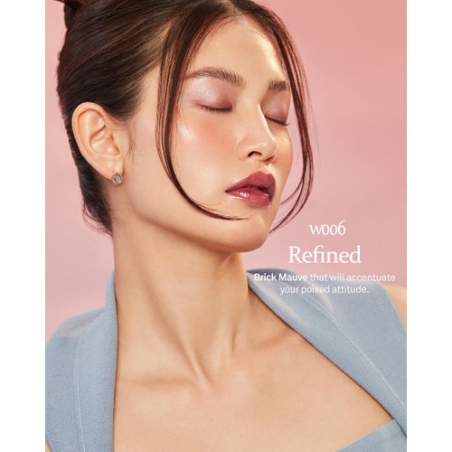 HINCE Mood Enhancer Water Liquid Glow - Non-Sticky & Waterproof Lip Stain for Women - Long Wearing Lip Gloss for Natural and Glass Glow - Moisturizing Liquid Makeup, 0.16 fl.oz. (REFINED)