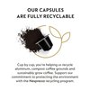 Nespresso Capsules Original, Ristretto Decaffeinato, Dark Roast Espresso Coffee, 50-Count Espresso Coffee Pods