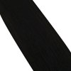 Moresoo Human Hair Extensions Tape in Black Hair Tape ins Extensions Natural Black Human Hair Extensions Tape in Real Human Hair 16 Inch #1B 40Pcs 100G