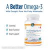 Nordic Naturals ProOmega Junior - Fish Oil, 340 mg EPA, 245 mg DHA, Support for Healthy Neurological, Nervous System, Eye, and Immune System Development*, Strawberry Flavor, 90 Soft Gels