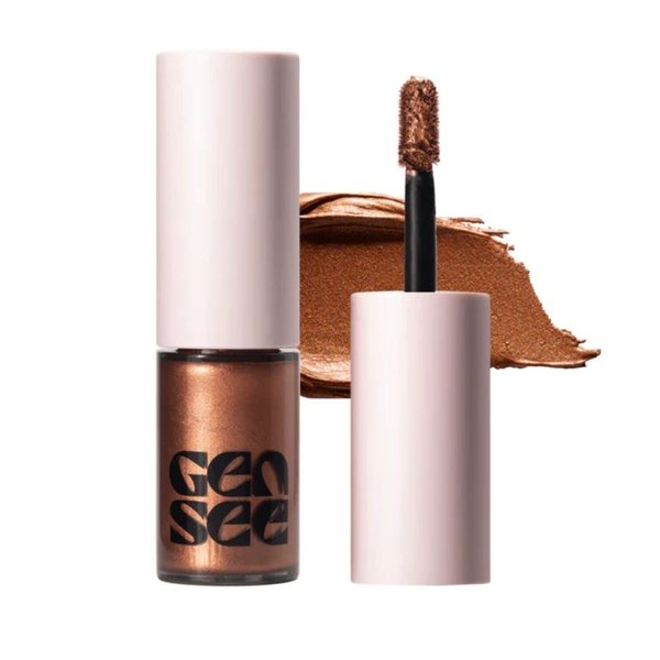 Gen See Mixed Media Metallic Liquid Eyeshadow - Bronze Age