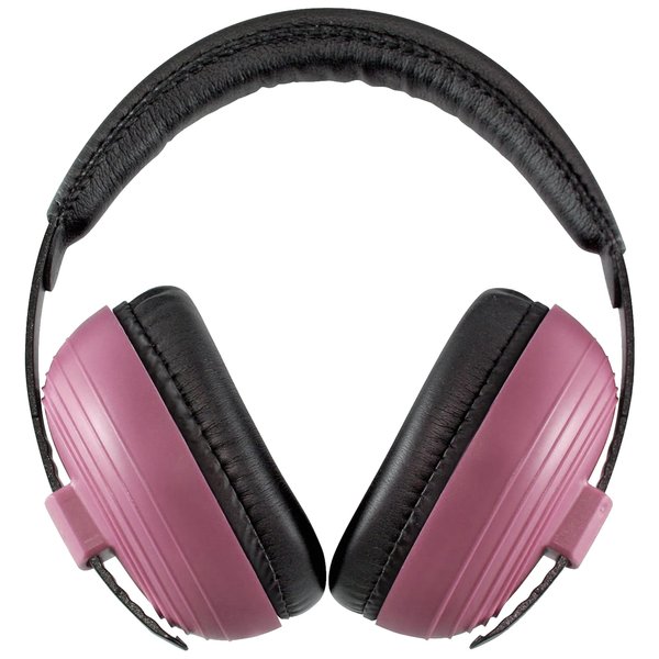 KidCo Whispears - Baby Ear Protection Headphones, Noise Cancelling Ear Muffs for Babies, Toddlers, & Infants - Pink