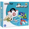 Click N' Play Kids Veterinary Playset, Vet Play Sets for Kids, Vet Pretend Play for Kids, Vet Set Includes Plush Dog Toy and Vet Kit Pack,Veterinarian Kit for Kids, Click N Play Toy Puppy Set for Kids