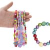 Anronal 6 Sets Toddler Play Jewelry Beaded Necklace and Bracelet for Little Girls, Packaged in Gift Box, Dress up Necklace Bracelet Set Pretend Princess Jewelry for Kids, Jewelry Toy Gifts for Girls