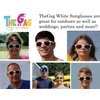 White Sunglasses Bulk Wedding Party Pack of 12 Premium Quality Sturdy Frames-Lenses Sunglasses Fit Adults Exactly What You Are Looking For Wedding-Bachelorette Party Favors Sunglasses Ladies Men