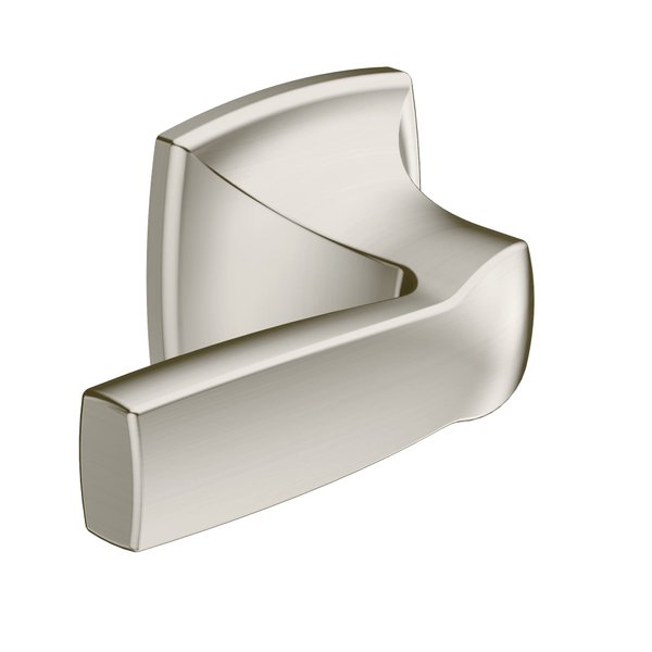 Moen Voss Brushed Nickel 2.97" Decorative Metal Toilet Tank Flush Lever, YB5101BN