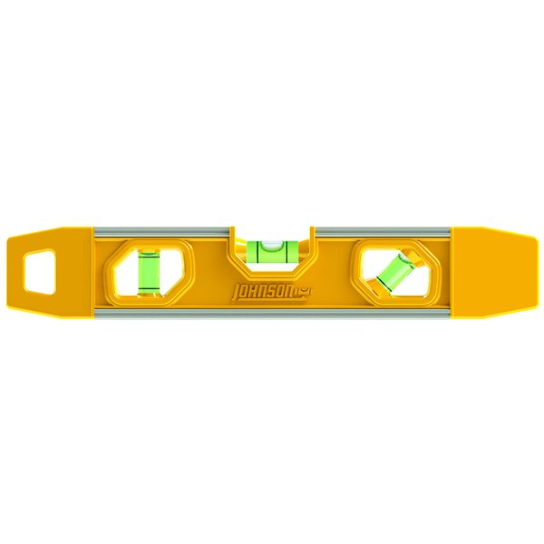 Johnson Level & Tool 8500M Magnetic Aluminum Torpedo Level, 9", Yellow, 1 Level