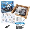 Finebely Mars Rover Space Explorer Building Kit 229 PCS with Mini Astronaut, Space Toys for Kids Who Love Mars Research & Exploration Adventures, Space Rover Model Gift for Boys Girls Aged 6-12