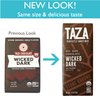 Taza Chocolate Organic Amaze Bar 80% Stone Ground, Sea Salt Almond, 2.5 Ounce (6 Count), Vegan