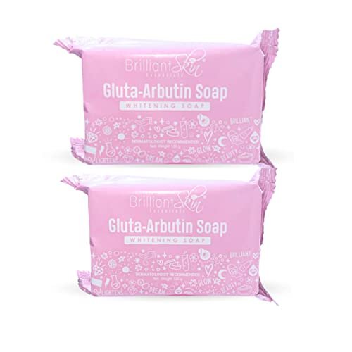 Brilliant Skin Gluta - Arbutin Soap Bar Size 135g (Pack Of 2)