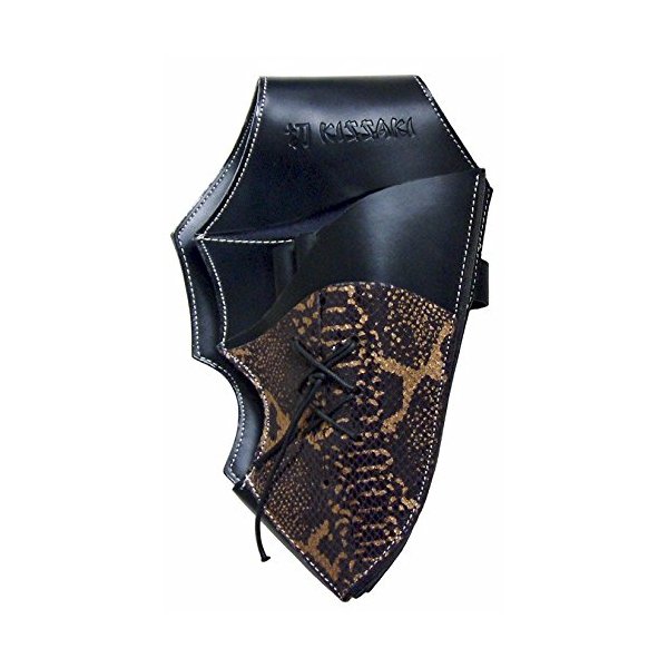 Kissaki Western Style Genuine Leather Hair Scissors Holster Hairstylists Cosmetologist Tool Pouch