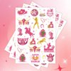 Crazy Night Cowgirl Temporary Tattoos -69 Styles, Western Rodeo Birthday Party Decorations,Lets Go Girls Party Décor,Giddy Up Disco Cowgirl Party Favors