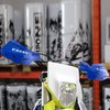 PRO CAKEN Universal 7/8" 22mm and 1 1/8" 28mm Handle Bar Hand Guards CNC Bracket for Dirt Bike Motocross ATV Scooter for CRF KLX KX LTR TRX SX SXF EXC XCW Grizzly hawk 250 Bicycles-Blue