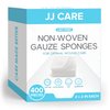 JJ CARE Non Woven Gauze [400 Count], 2x2 Non Woven Gauze Pads for First Aid, 4-Ply Dental Gauze, Lint-Free Esthetic Wipes, Gauze Sponges for Wound Care