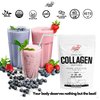 HEARTHY FOODS Collagen Powder - 18g Protein - Pure Halal Collagen Peptides Grass Fed Organic Hydrolyzed Powder | Type I and III Unflavoured Keto Friendly Gluten Free No Sugar Non GMO 16 Oz