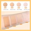 MIESCHER Clear BB Cream, Hydrating Moisturizer BB Cream, Smooth & Lightweight Fit Face Skin Hide Pores Blemishes Concealer Full Coverage Foundation Cream Clean Matte BB Cream Brightens Even Skin Tone with Puff-0.7 Fl Oz(#03 Natural Color)