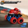 Awsogiff Dinosaur Toys for 3 4 5 Year Old Boys, 2 Pack Push & Pull Friction Powered Dinosaur Monster Truck, Dino Cars for Kids 3-5 Year Old Christmas Birthday Gifts