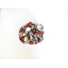 Generic Red green Christmas plaid hair tie pony tail holder scrunchie