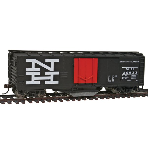 Walthers Trainline 40' Plug-Door Track Cleaning Boxcar New Haven 36833
