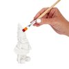 Bright Creations 2 Pack Ceramics to Paint - Paint Your Own Garden Gnome Statues, Blank Paintable Ceramics for Adults (5 in)