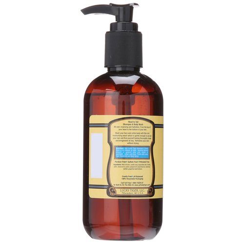 Lucky Tiger Shampoo and Body Wash, 8 Ounce