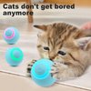 cszajcmrn Pet cat Toys Random Scrolling Indoor pet Toys Cat Toy Ball.Inspire cat Hunting instinctBlue 42 * 42 * 42mm