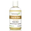 kosmatology Free & Clear (Unscented) Organic Body Wash, 8 fl oz