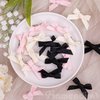 Framendino, 60 Pack Mini Bowknot Hair Clips Ribbon Bows Hair Clip Satin Bow Hairpins Hair Barrettes for Girls Women Hair Accessories